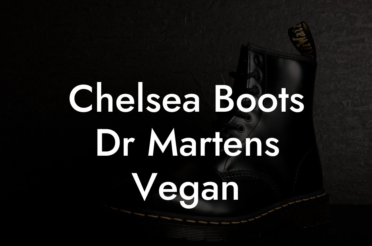 Chelsea Boots Dr Martens Vegan