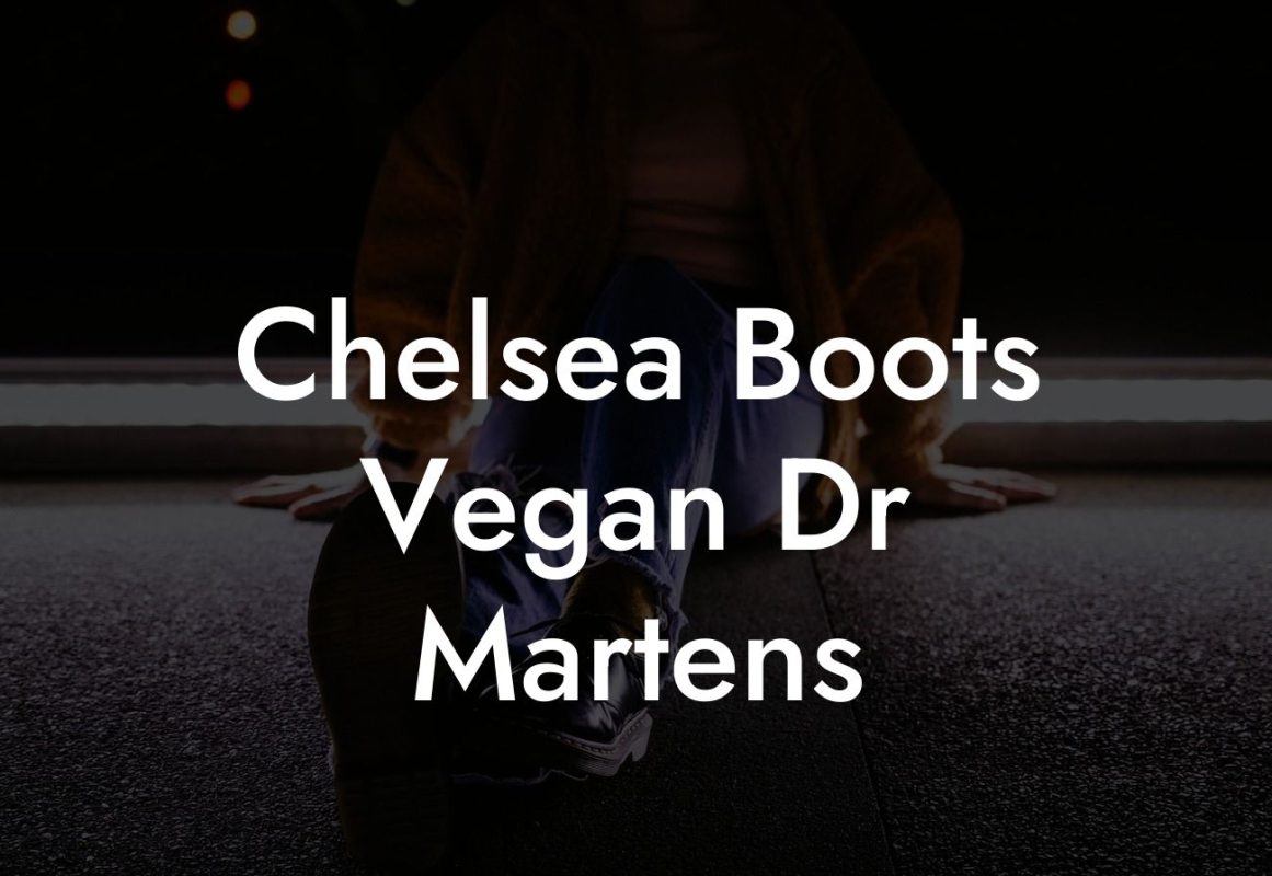 Chelsea Boots Vegan Dr Martens