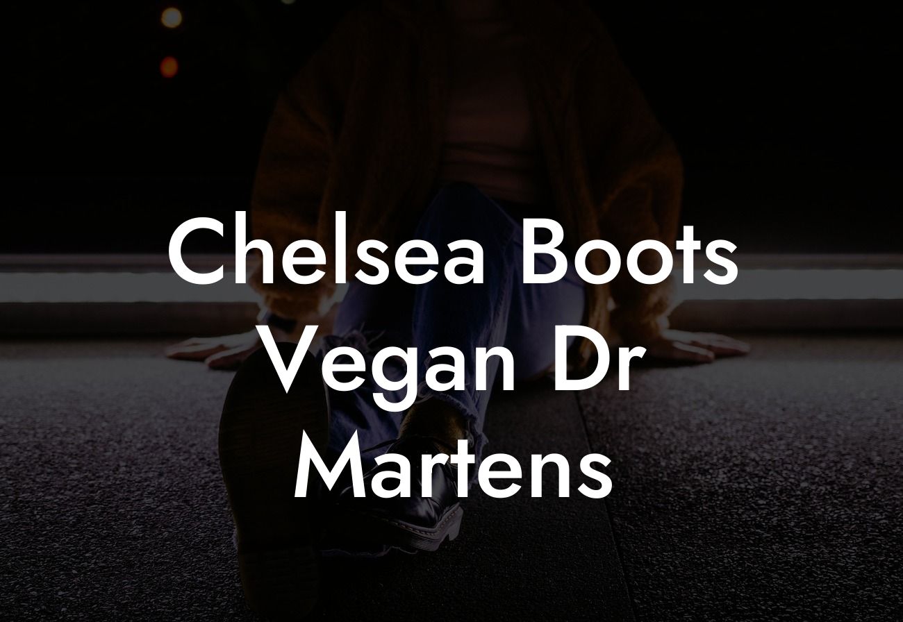 Chelsea Boots Vegan Dr Martens