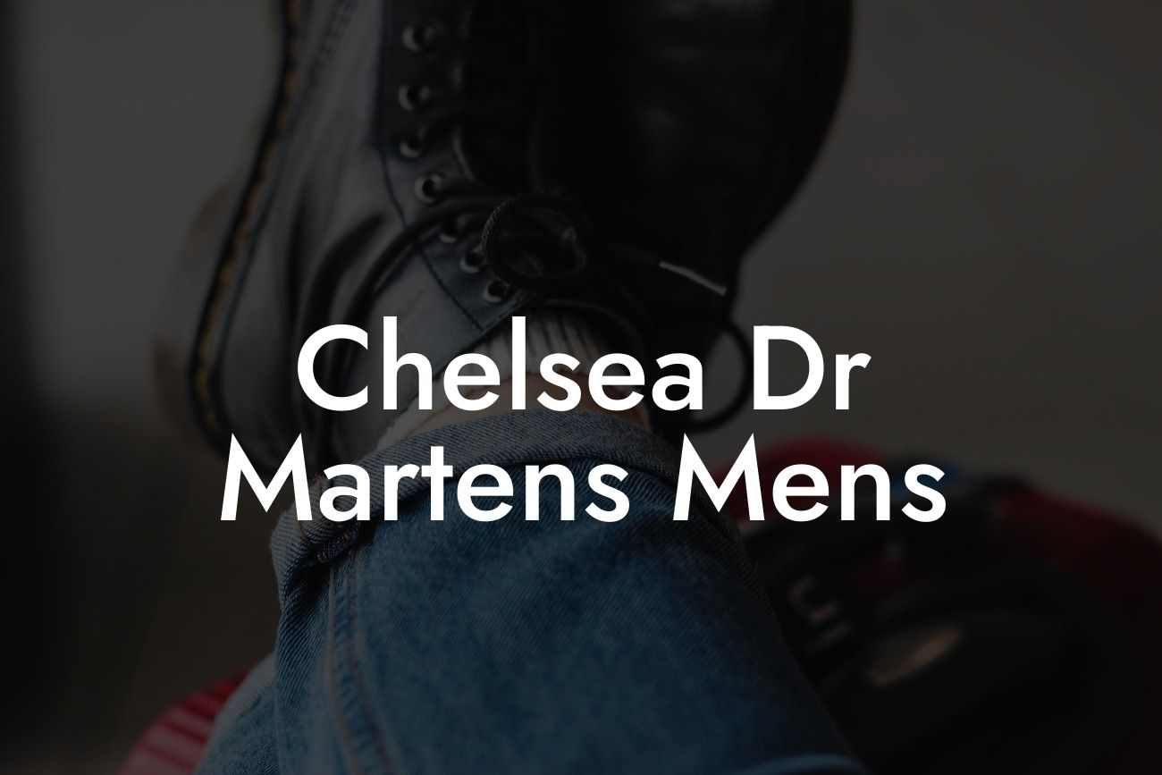 Chelsea Dr Martens Mens