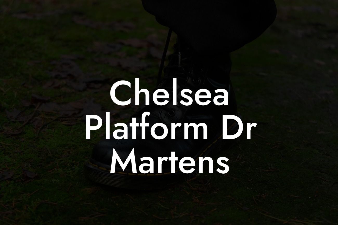 Chelsea Platform Dr Martens