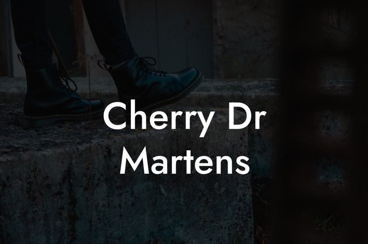 Cherry Dr Martens