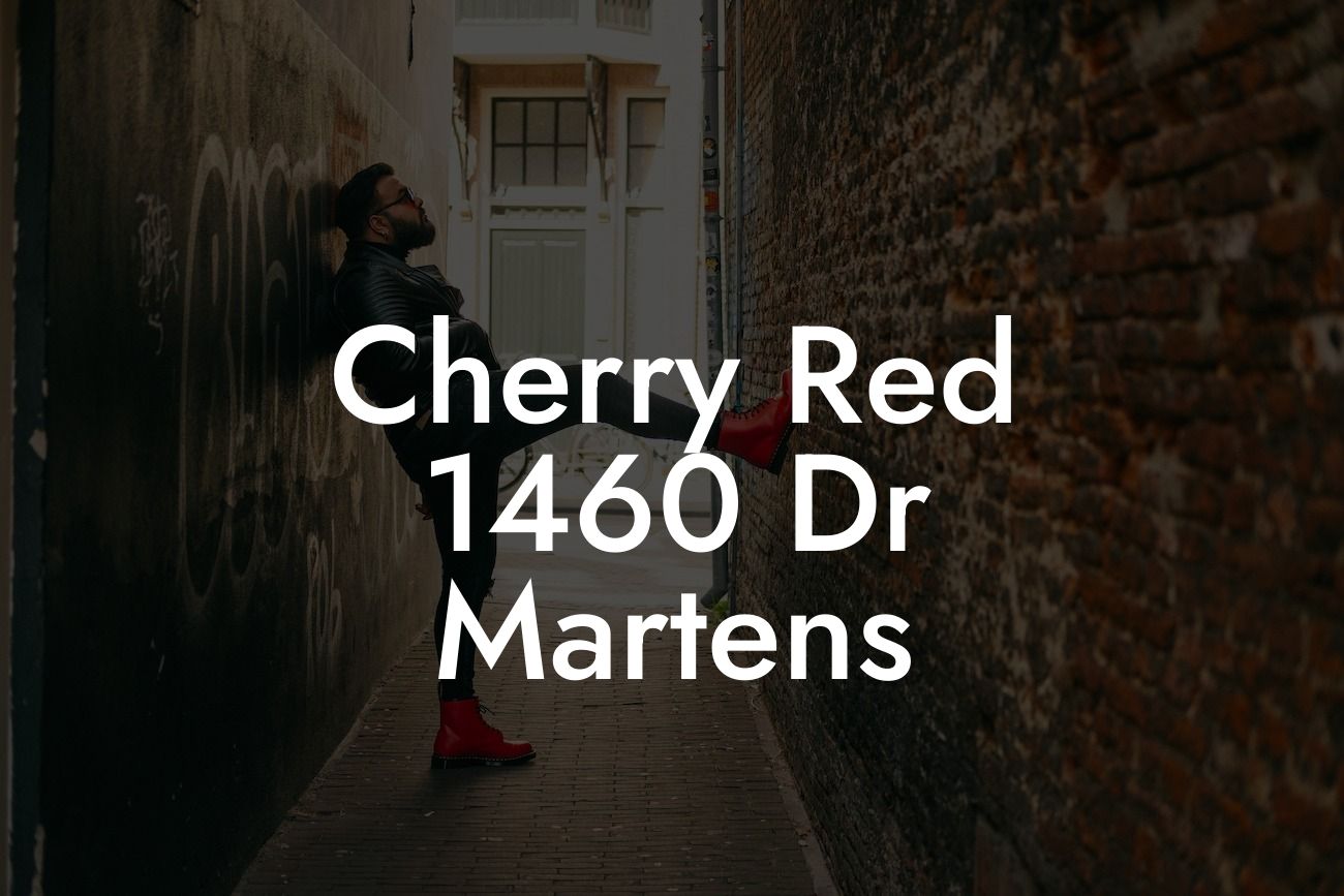 Cherry Red 1460 Dr Martens