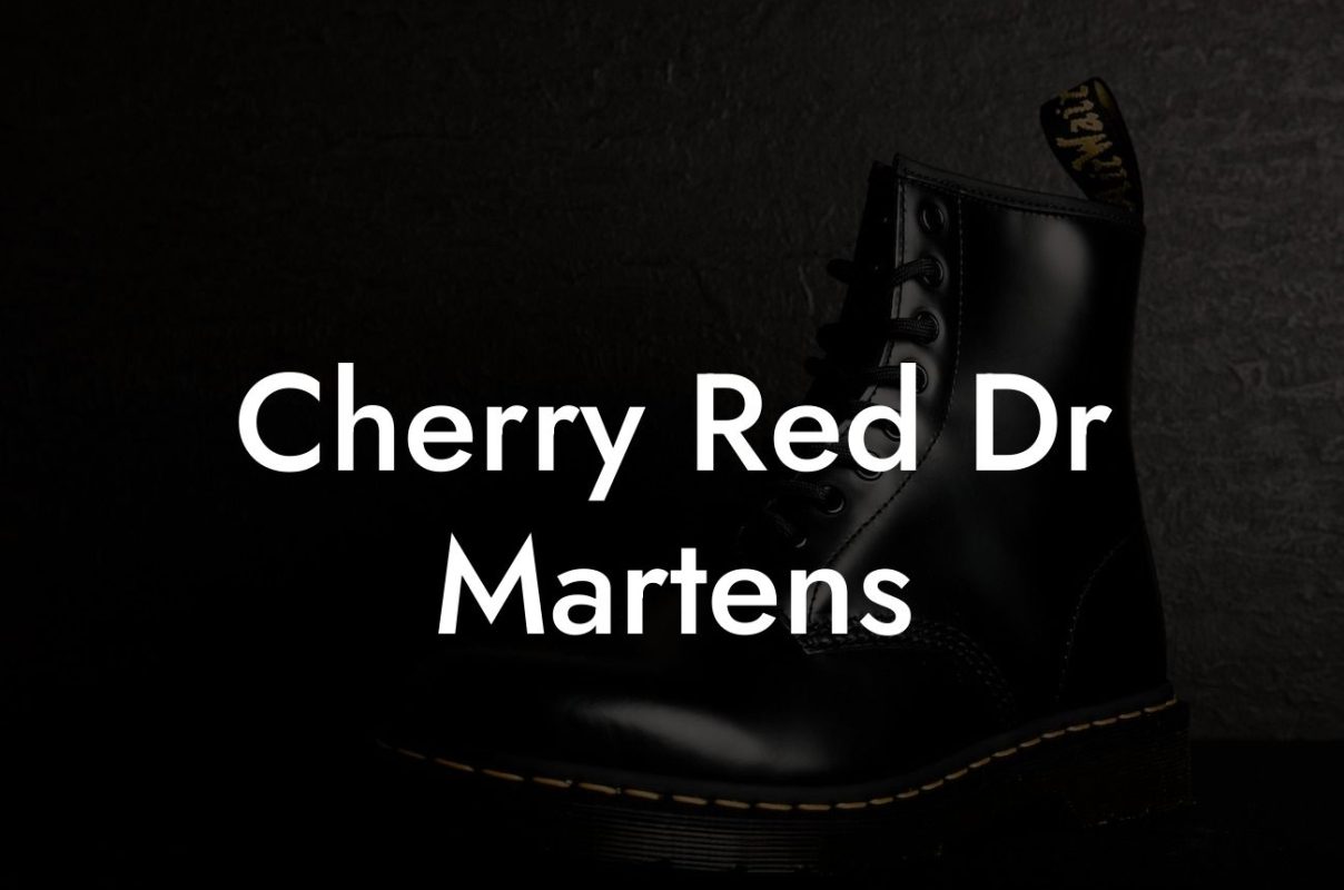 Cherry Red Dr Martens