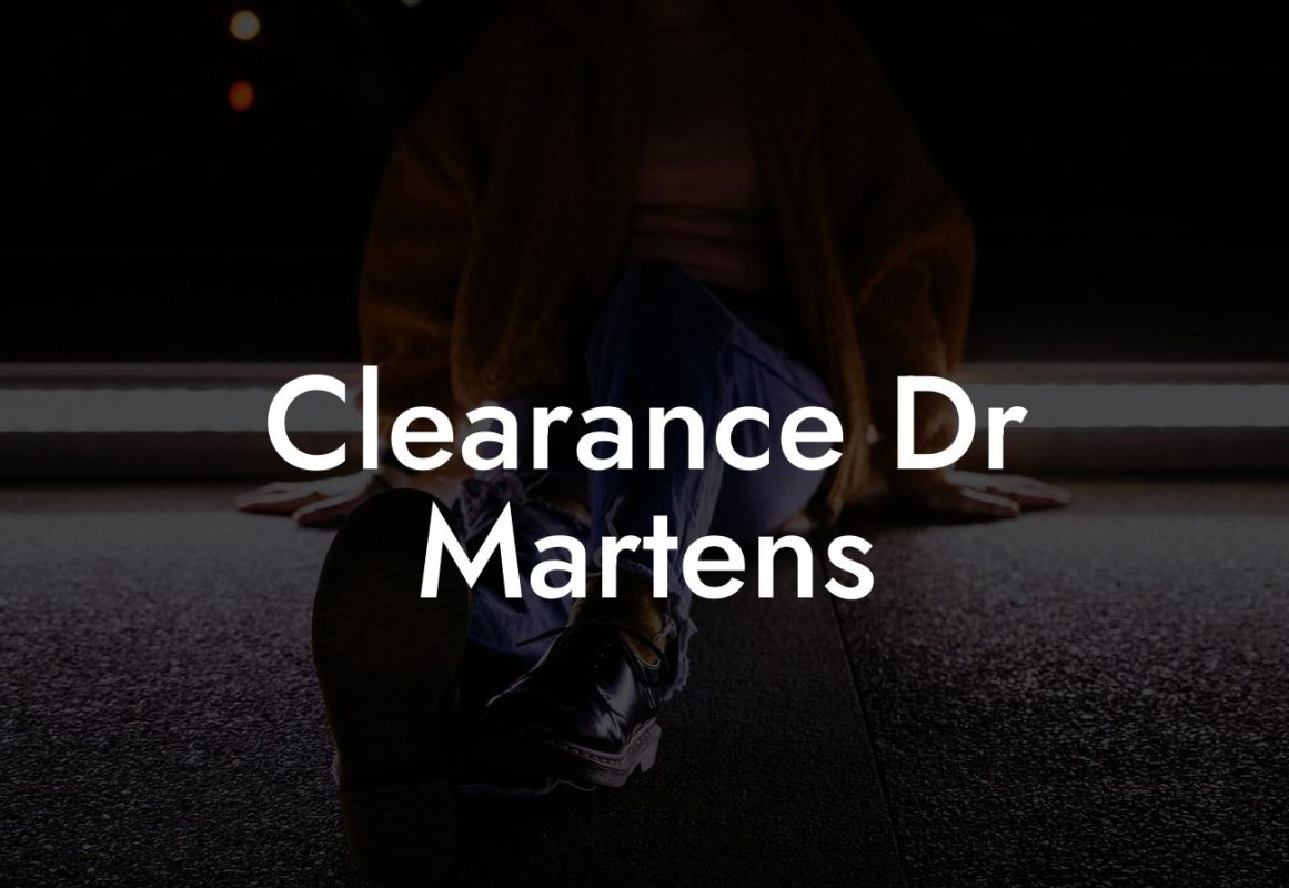 Clearance Dr Martens