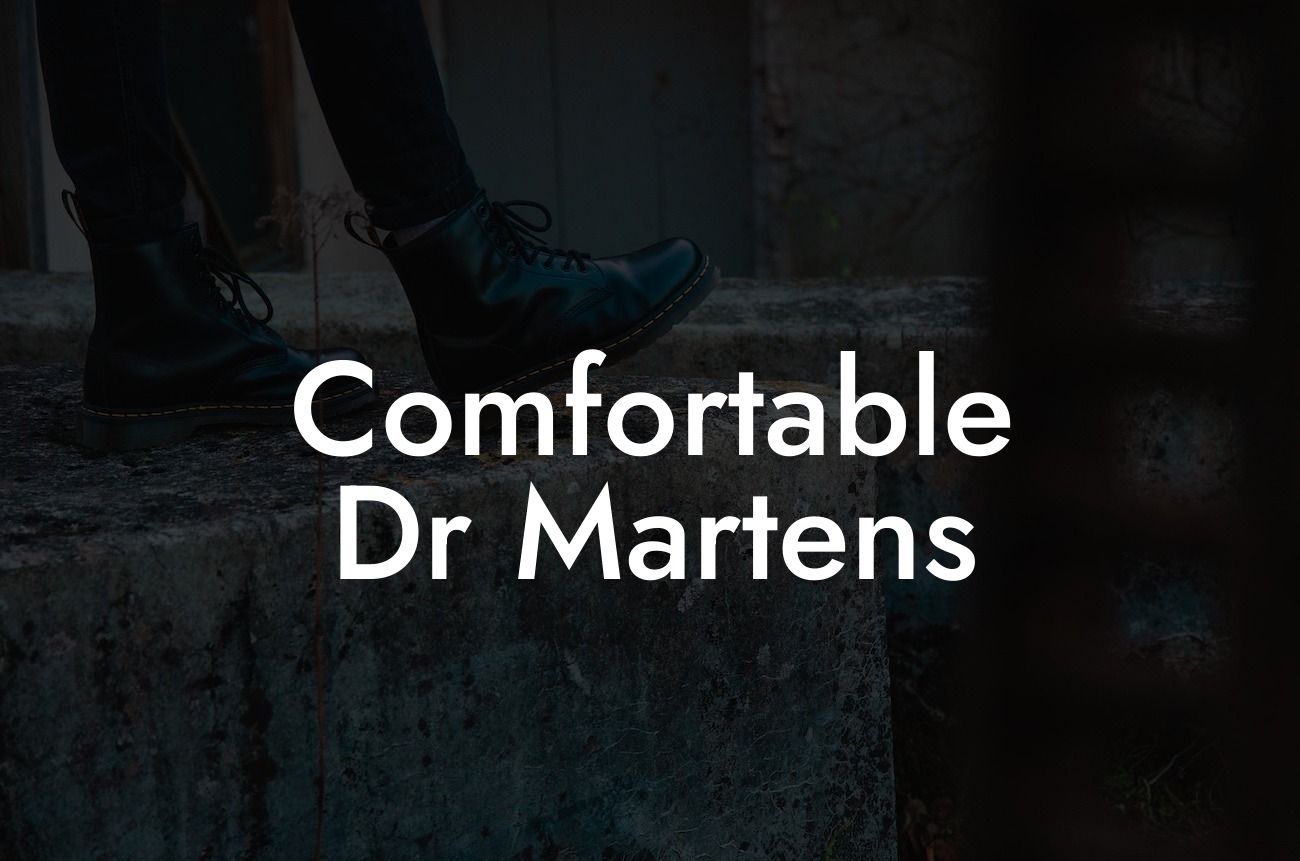 Comfortable Dr Martens