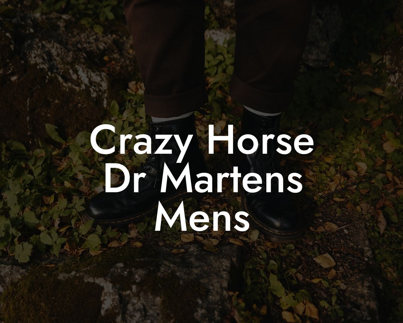 Crazy Horse Dr Martens Mens