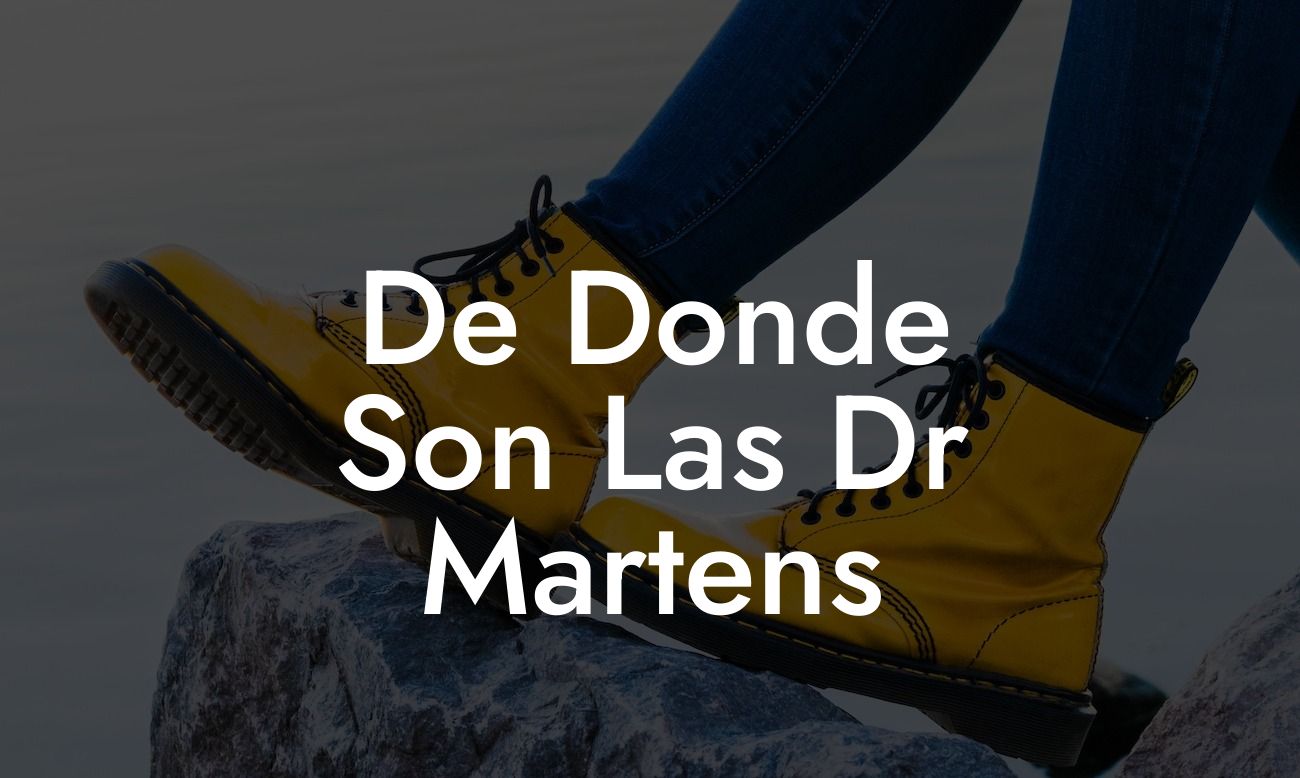 De Donde Son Las Dr Martens