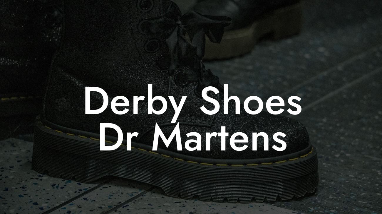 Derby Shoes Dr Martens