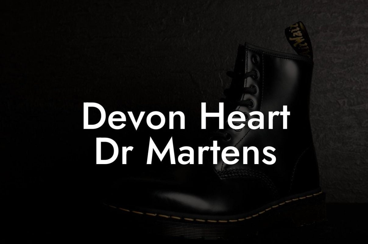 Devon Heart Dr Martens