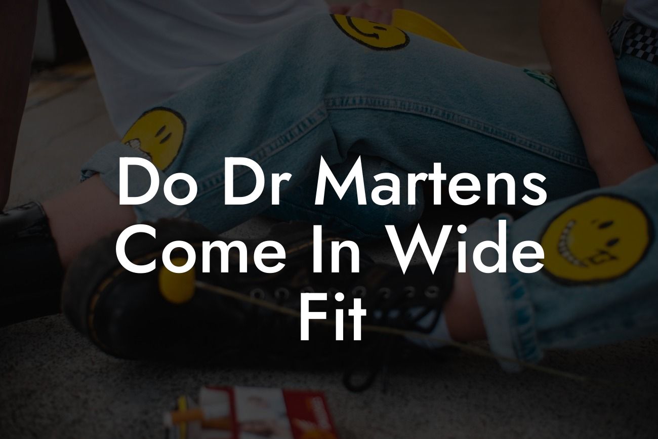 Do Dr Martens Come In Wide Fit