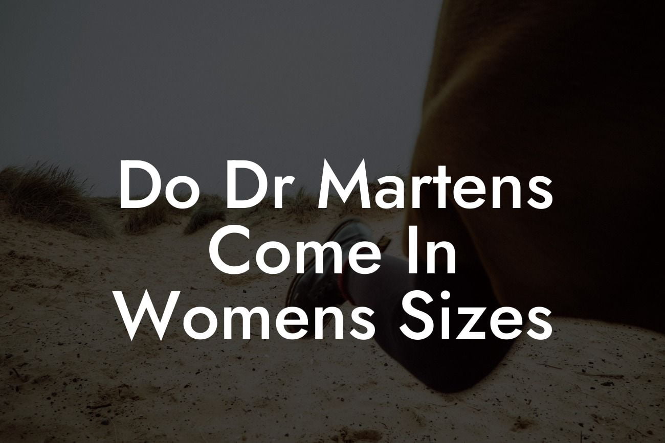 Do Dr Martens Come In Womens Sizes