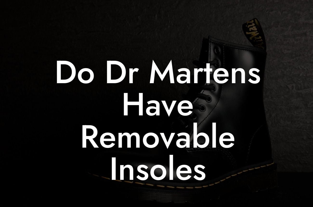 Do Dr Martens Have Removable Insoles