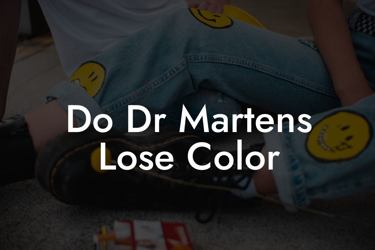 Do Dr Martens Lose Color