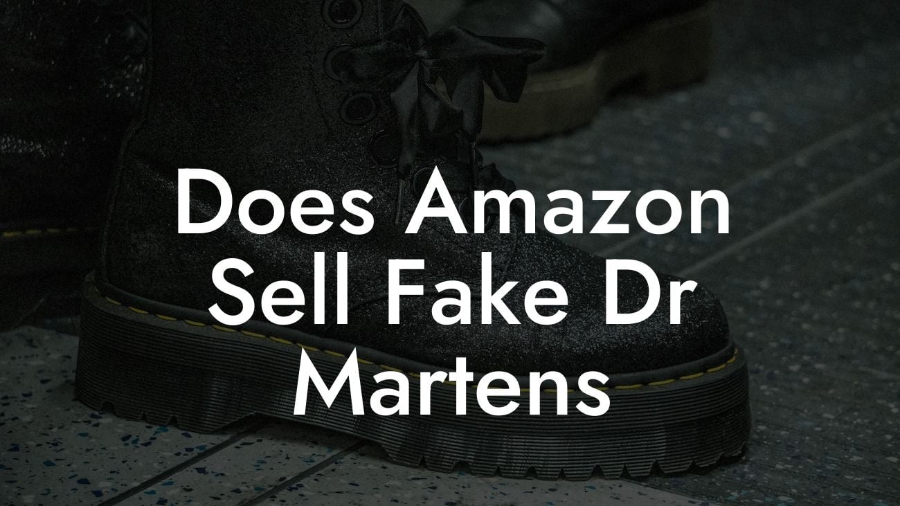 Does Amazon Sell Fake Dr Martens