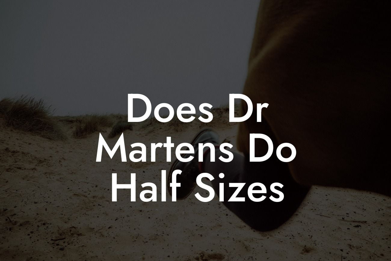 Does Dr Martens Do Half Sizes