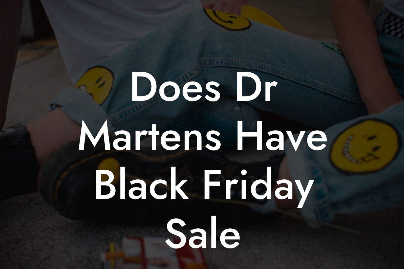 Does Dr Martens Have Black Friday Sale