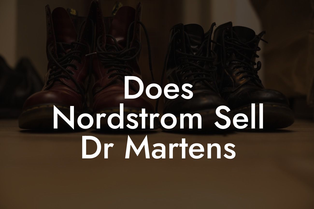 Does Nordstrom Sell Dr Martens