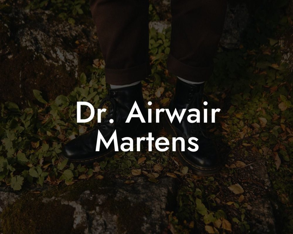 Dr. Airwair Martens