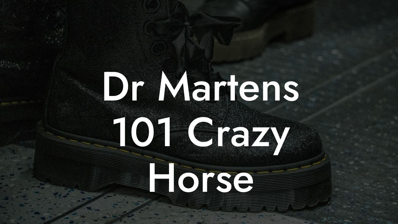 Dr Martens 101 Crazy Horse