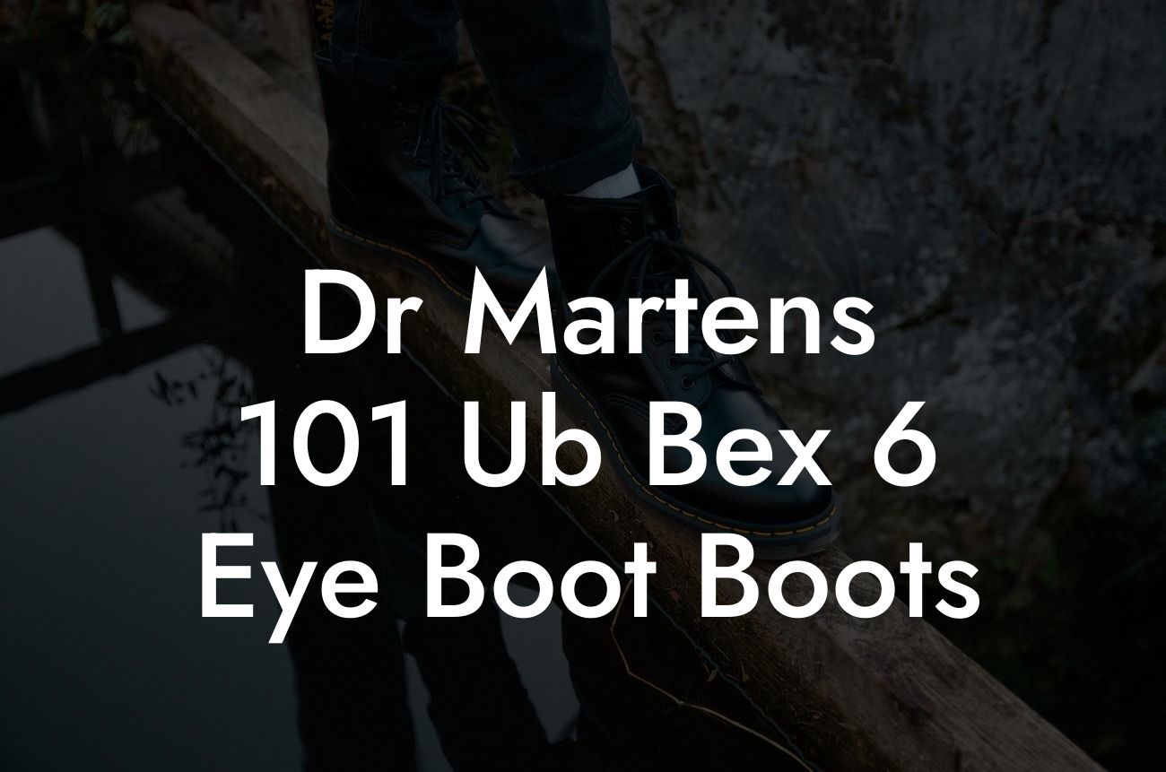 Dr Martens 101 Ub Bex 6 Eye Boot Boots