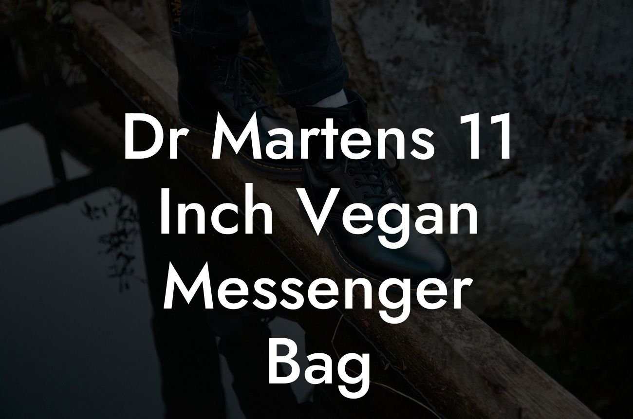 Dr Martens 11 Inch Vegan Messenger Bag