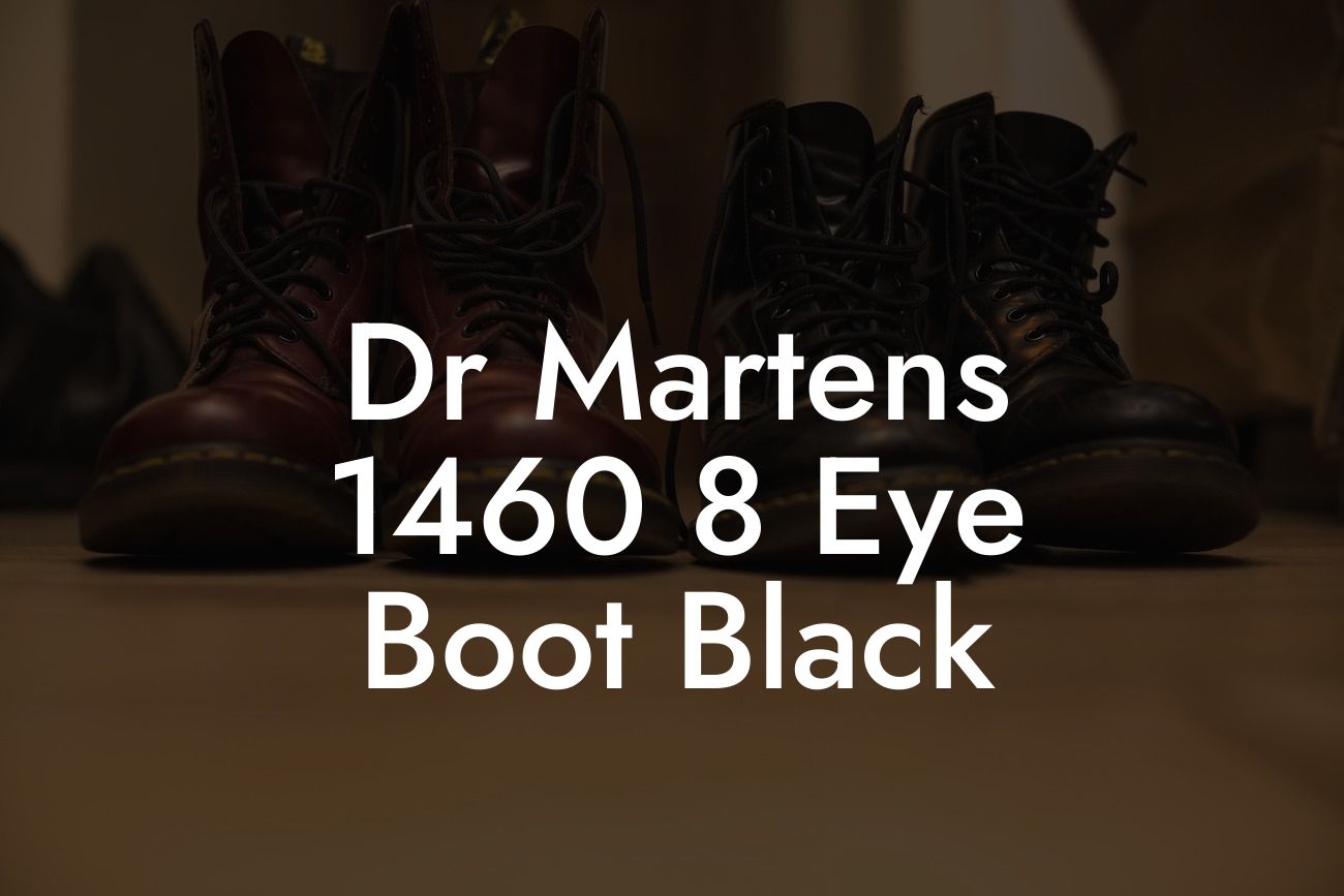 Dr Martens 1460 8 Eye Boot Black