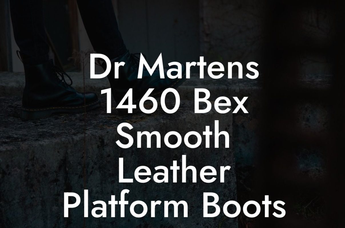 Dr Martens 1460 Bex Smooth Leather Platform Boots