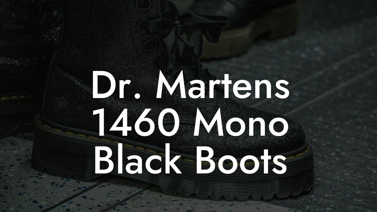 Dr. Martens 1460 Mono Black Boots