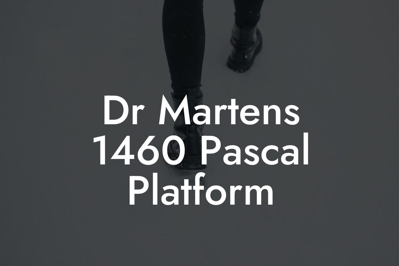 Dr Martens 1460 Pascal Platform