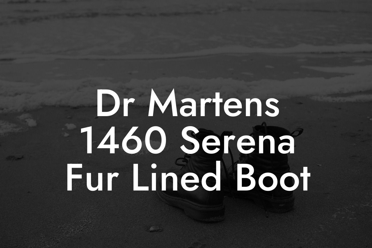 Dr Martens 1460 Serena Fur Lined Boot