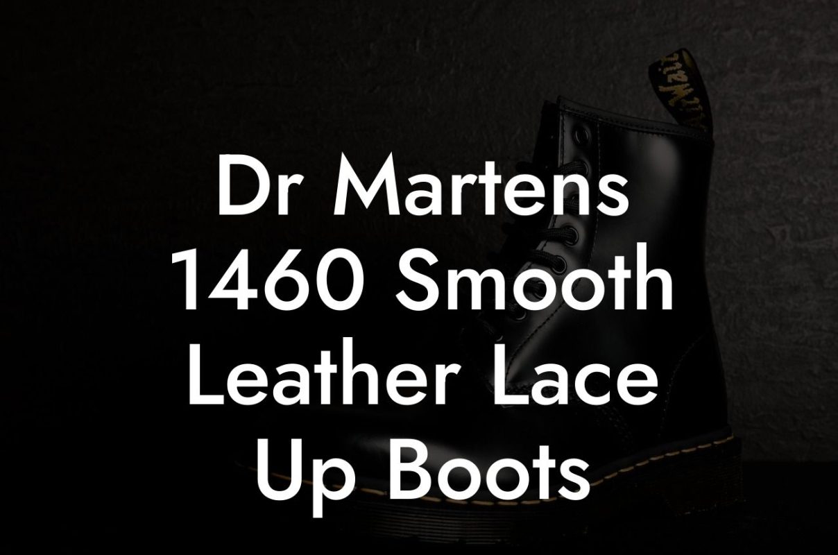 Dr Martens 1460 Smooth Leather Lace Up Boots