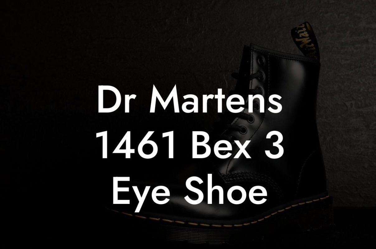 Dr Martens 1461 Bex 3 Eye Shoe