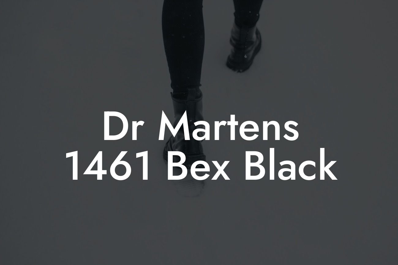 Dr Martens 1461 Bex Black