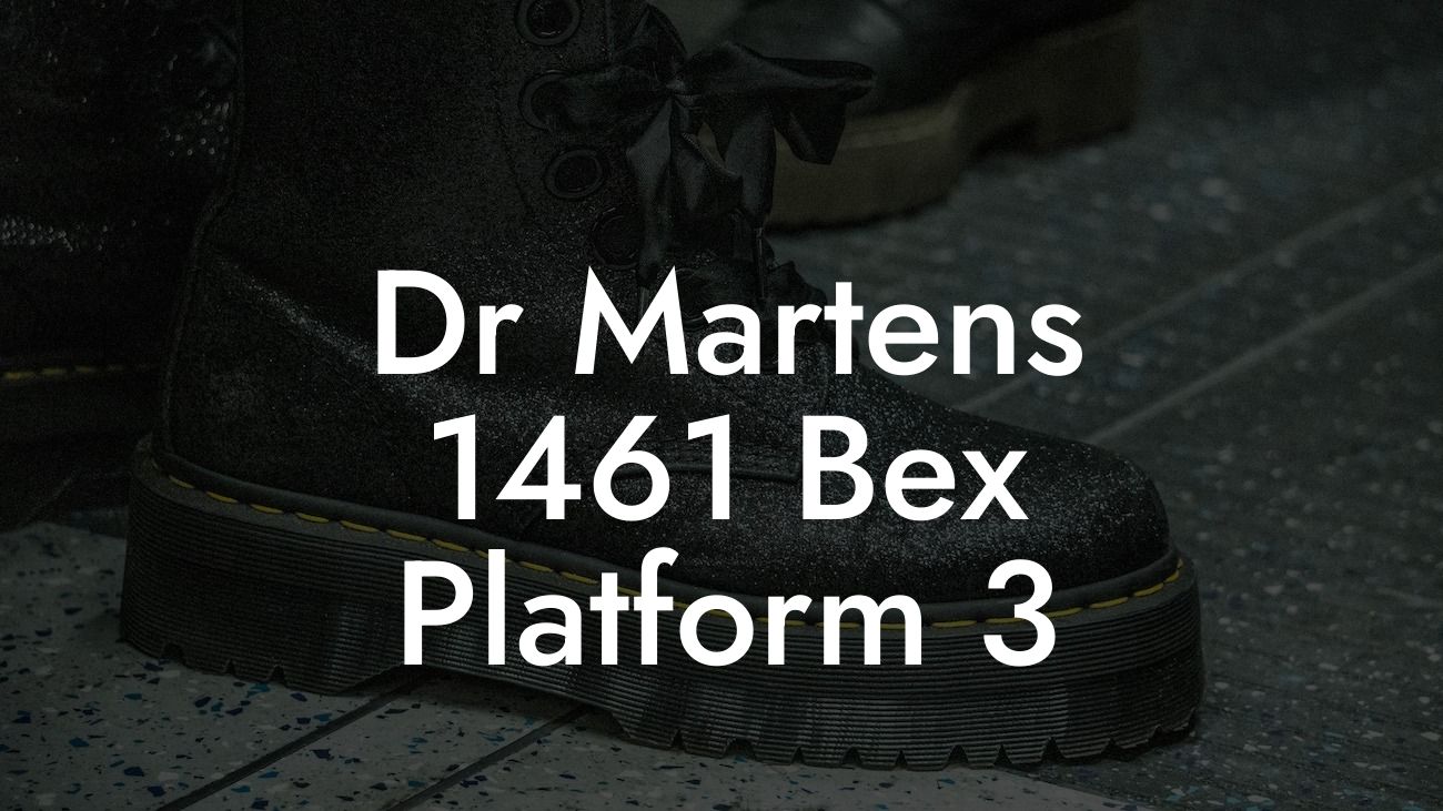 Dr Martens 1461 Bex Platform 3