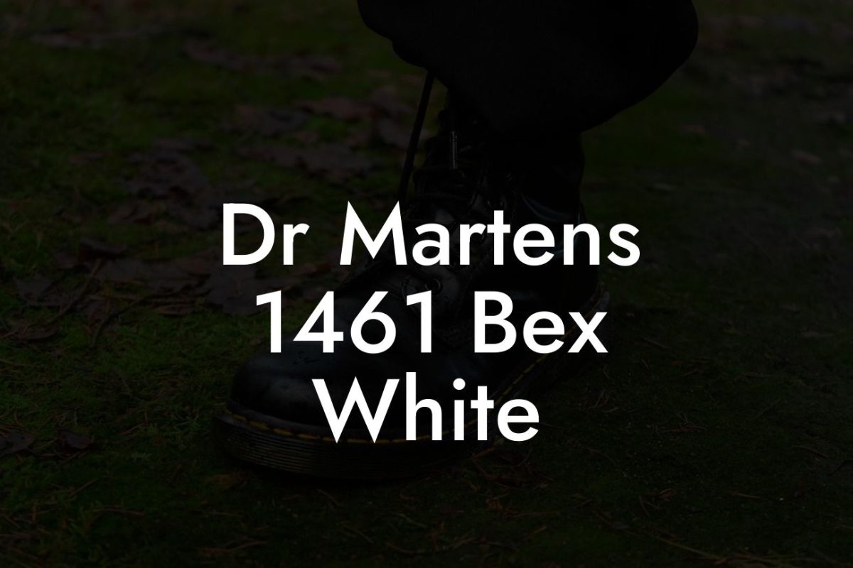 Dr Martens 1461 Bex White