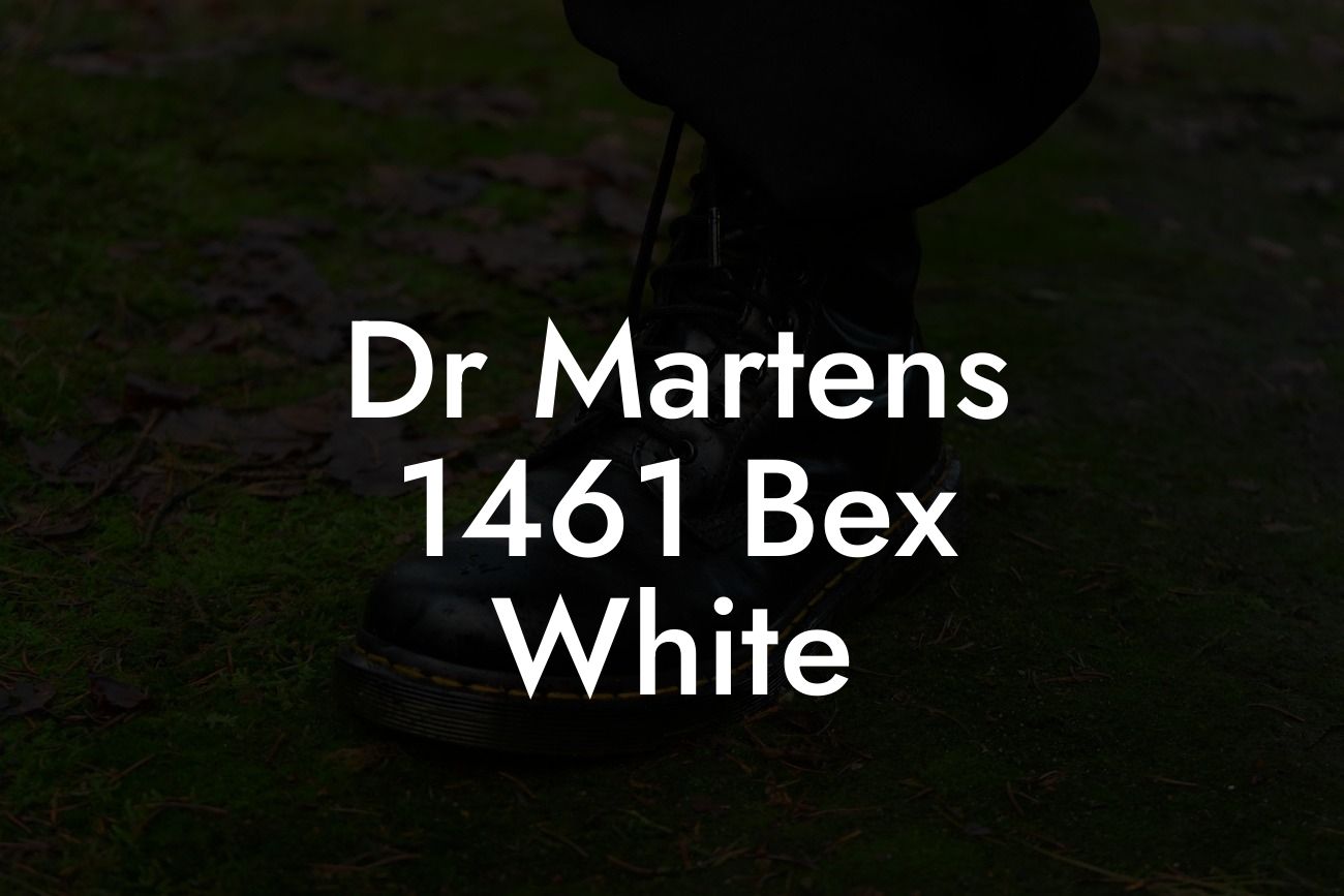 Dr Martens 1461 Bex White