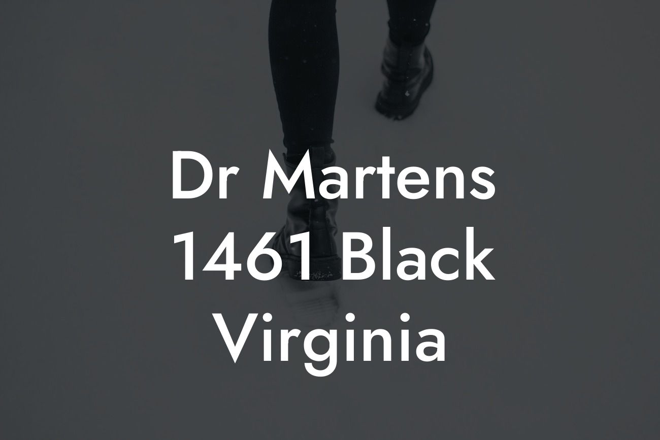 Dr Martens 1461 Black Virginia