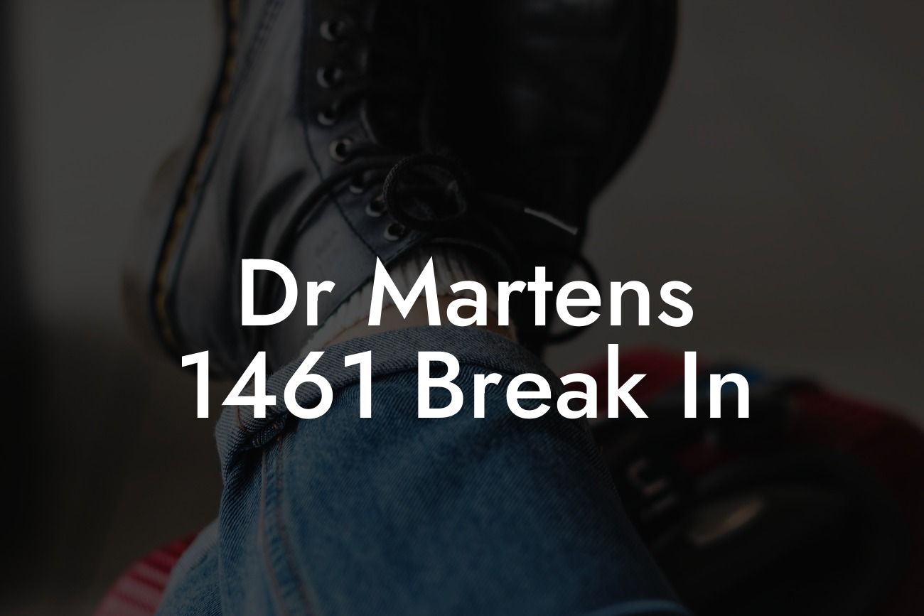 Dr Martens 1461 Break In