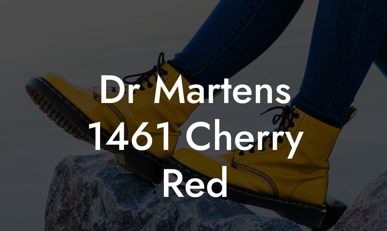 Dr Martens 1461 Cherry Red