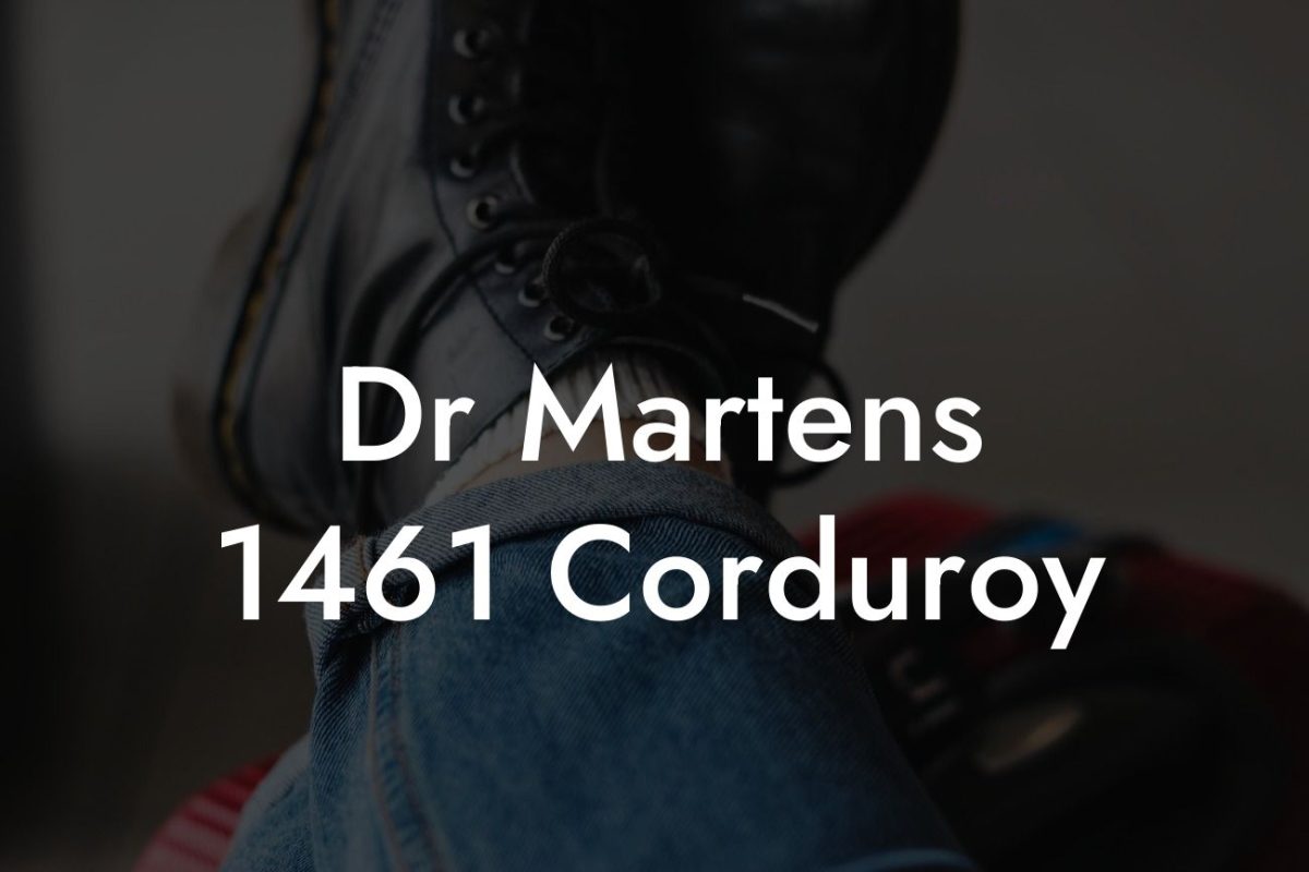 Dr Martens 1461 Corduroy