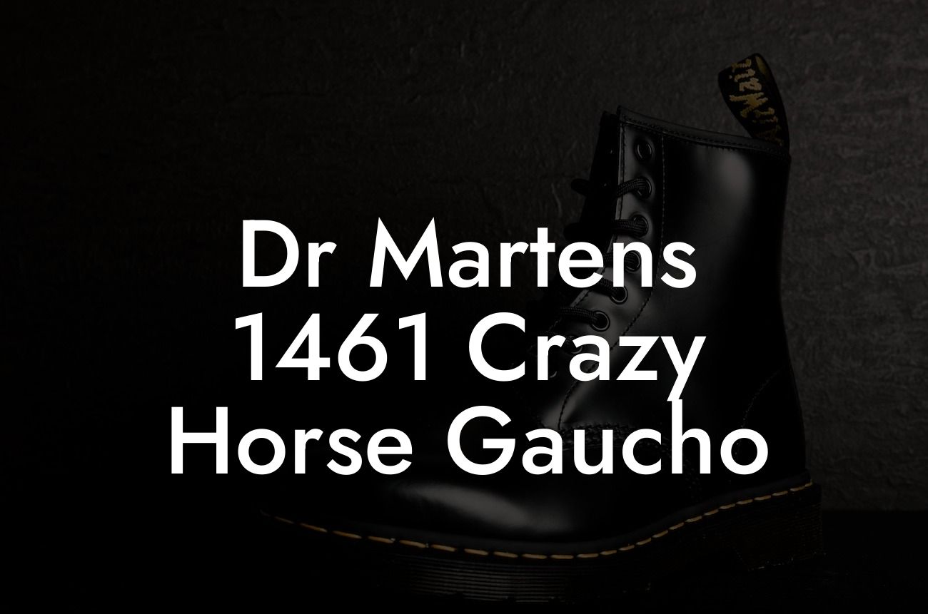 Dr Martens 1461 Crazy Horse Gaucho