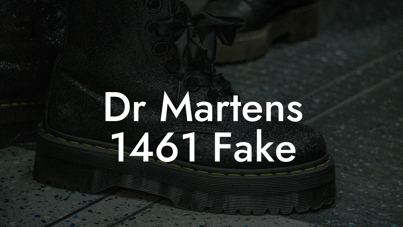 Dr Martens 1461 Fake