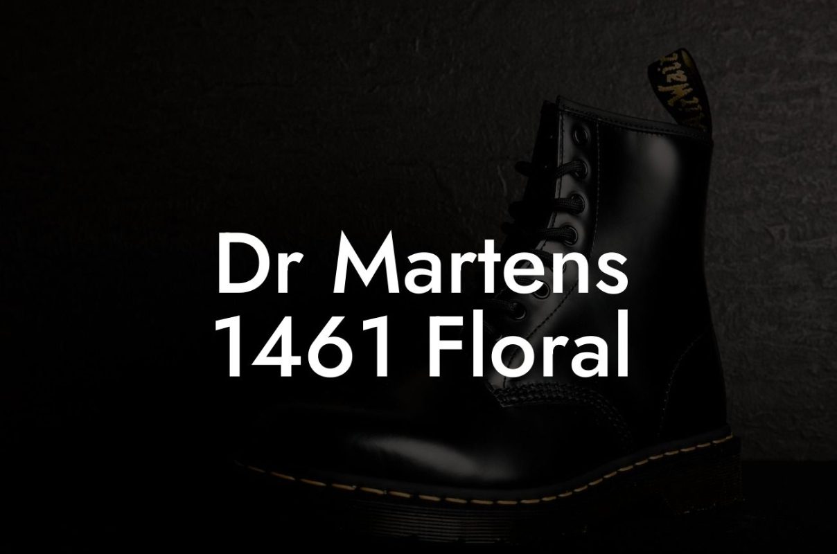 Dr Martens 1461 Floral