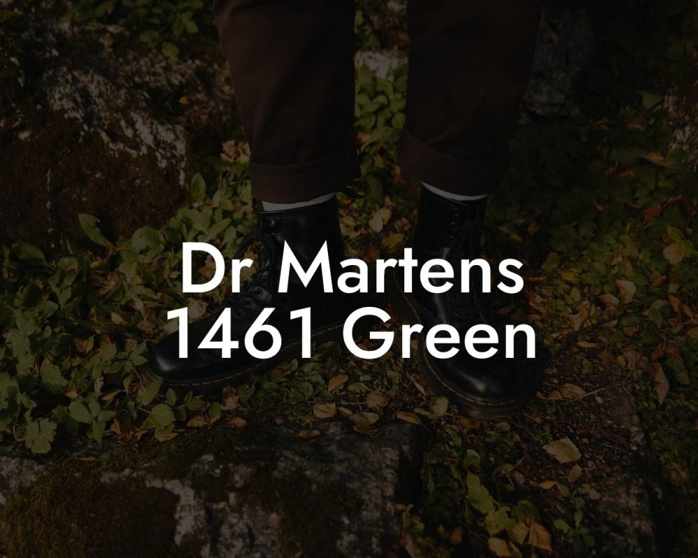 Dr Martens 1461 Green