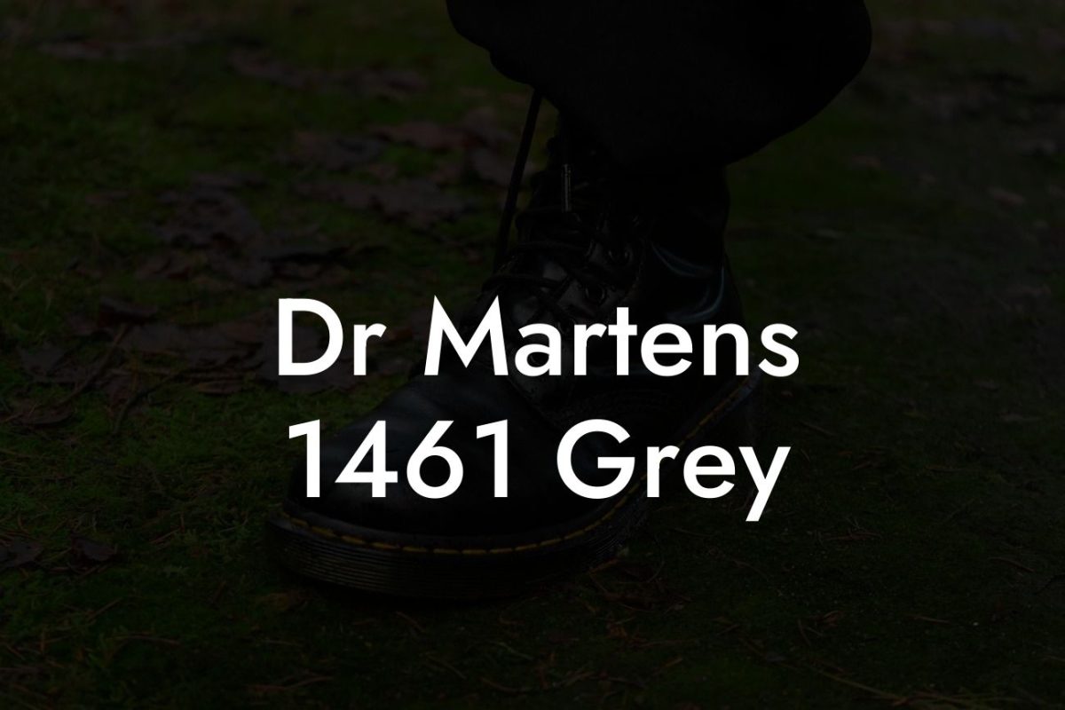 Dr Martens 1461 Grey