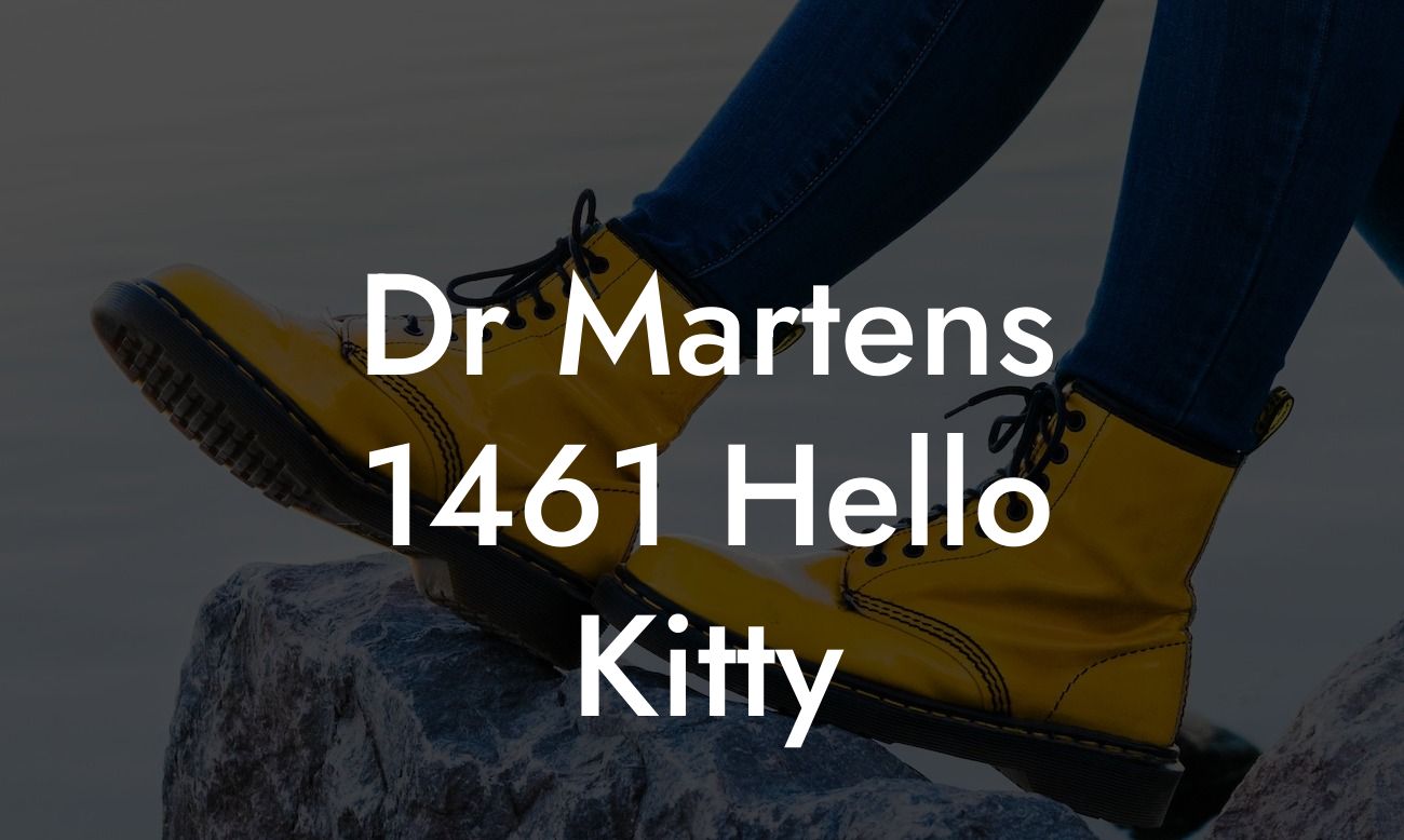 Dr Martens 1461 Hello Kitty