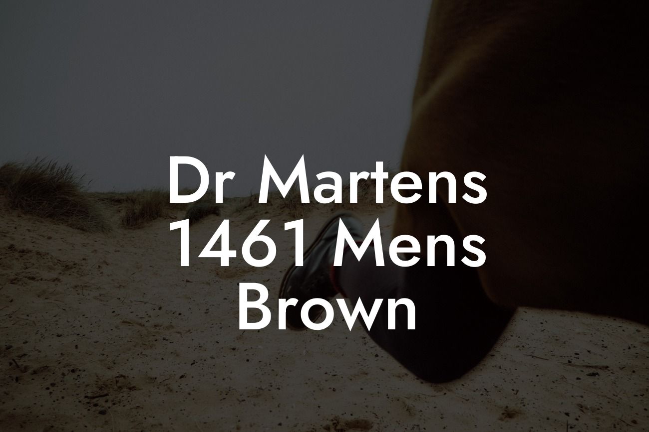 Dr Martens 1461 Mens Brown