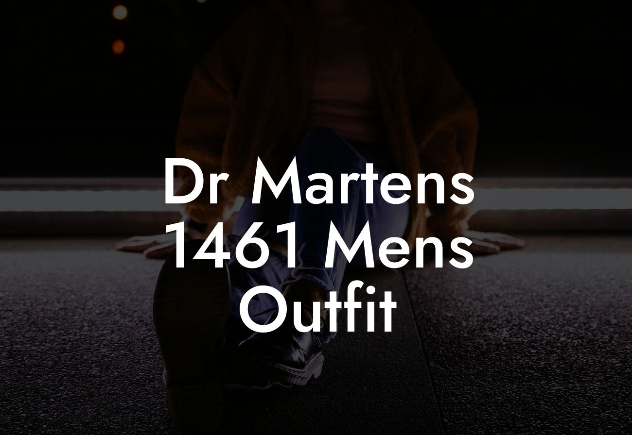 Dr Martens 1461 Mens Outfit