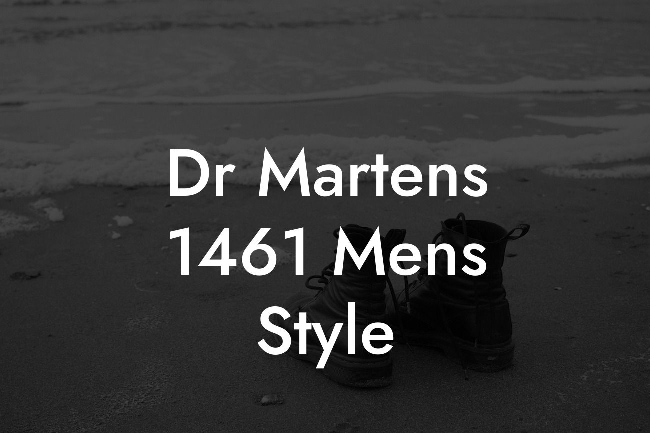 Dr Martens 1461 Mens Style